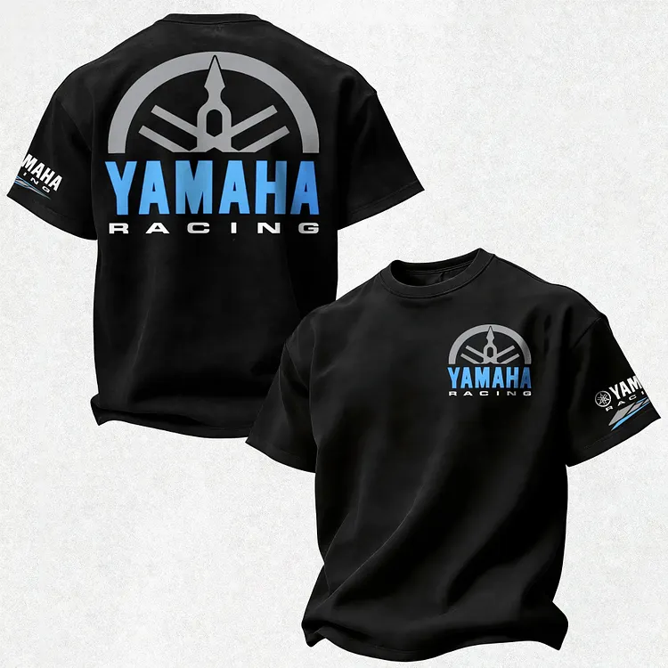 Yamaha Racing Printed Men's T-shirt