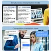 AI Translation Voice Recorder USB Flash Drive Voice To Text AI Voice Recorder Rechargeable Multi-Functional Transcriber for Learning Travel Businesses Lecture