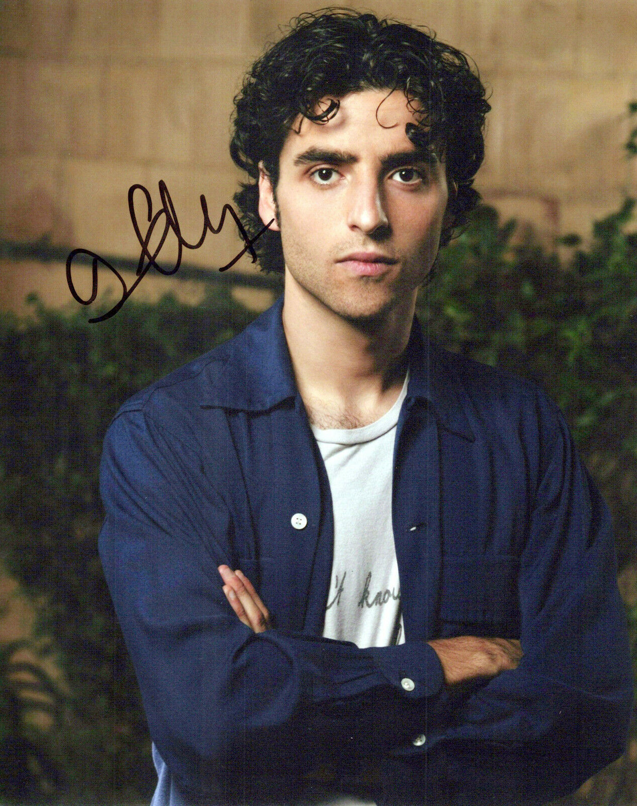 David Krumholtz Numb3rs autographed Photo Poster painting signed 8X10 #3 Charlie Epps