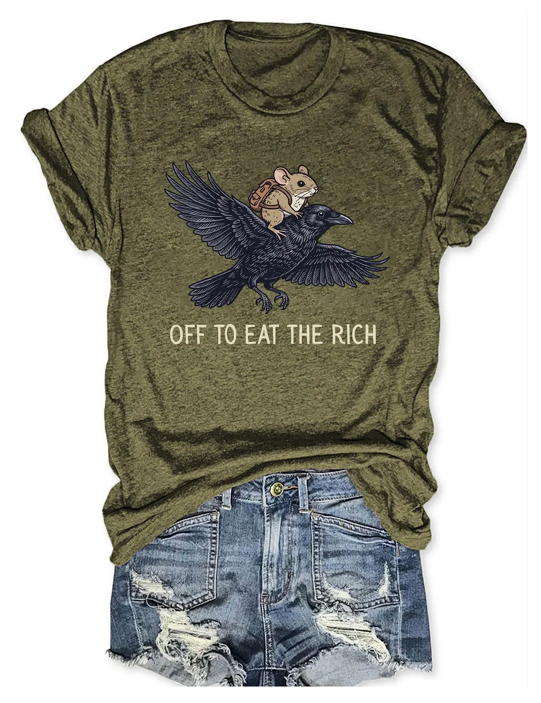 Off To Eat The Rich T-shirt