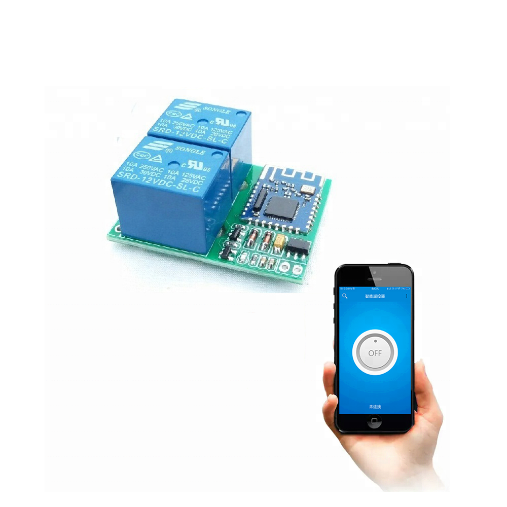 5-9V 9-12V 80-250V Smartphone BLE Relay Switch Module BLE Relay Controller for Motor Driver Light