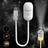 Cross-border wireless wall lamp LED sunset light wireless charging night light home background ambie