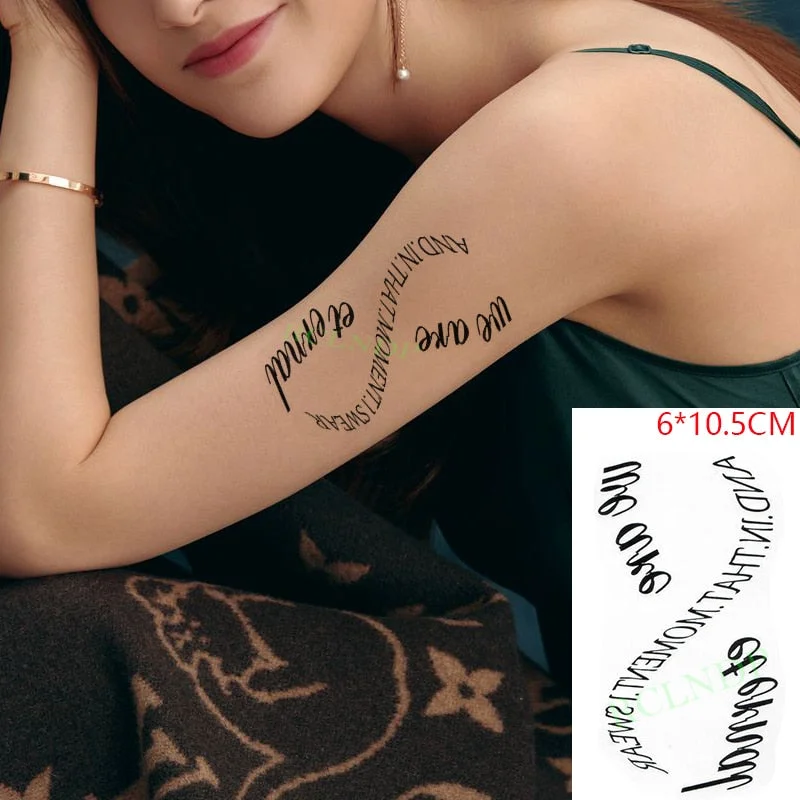 Waterproof Temporary Tattoo Sticker Flame Pattern Line Drawing Fire Element Fake Tatto Flash Tatoo Small Art for Kids Men Women