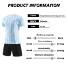 Football Wear Quick Dry Soccer Uniform Men Football Jerseys Football Uniforms Soccer Shirt Men Soccer Jerseys