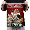 Cat - Vintage Metal Signs(12*16Inch) - Cat