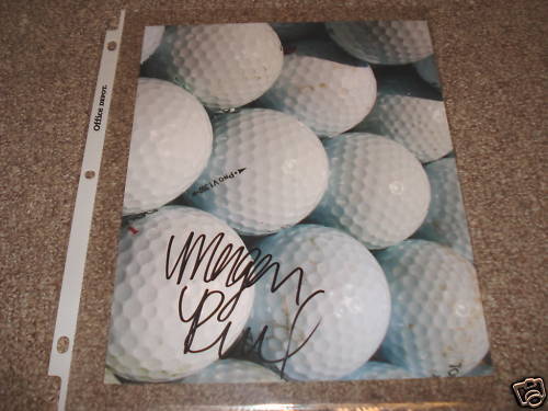 Morgan Pressel LPGA Autographed Signed 8x10 Golf Photo Poster painting