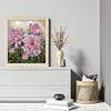 (Counted/Stamped)Peony Flower-14CT Cross Stitch 32*35cm/12.6*13.78in