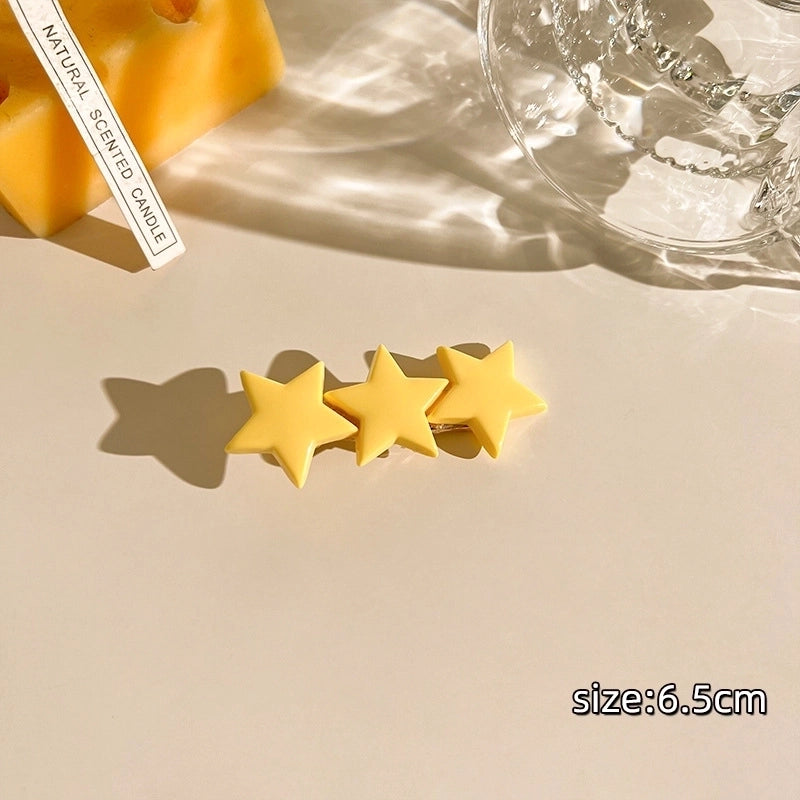 Women’s Cute Clouds Star Plastic Hair Clip