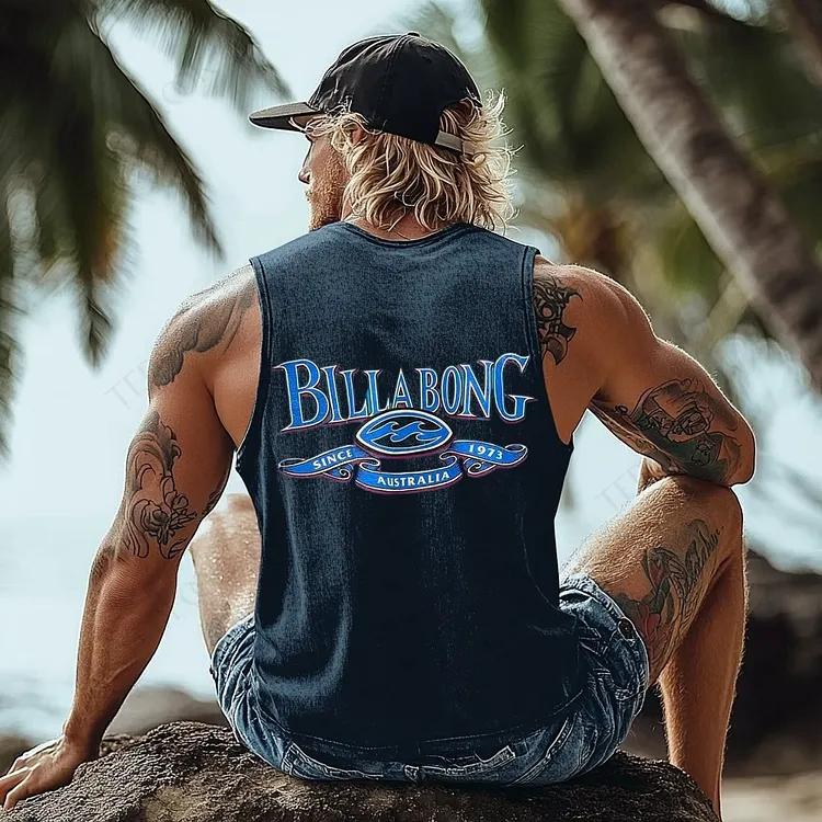 Billabong Since 1973 Australia Printed Tank Top
