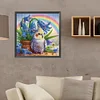 Animal - Special Shaped Diamond Painting - 40*40CM