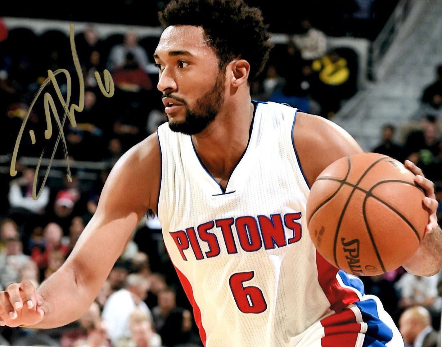 Darrun Hilliard hand signed autographed 8x10 Photo Poster painting Detroit Pistons Villanova coa