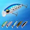 5pcs Mixed Colors Minnow Fishing Lures Artificial Hard Bait Wobbler Fishing Bait