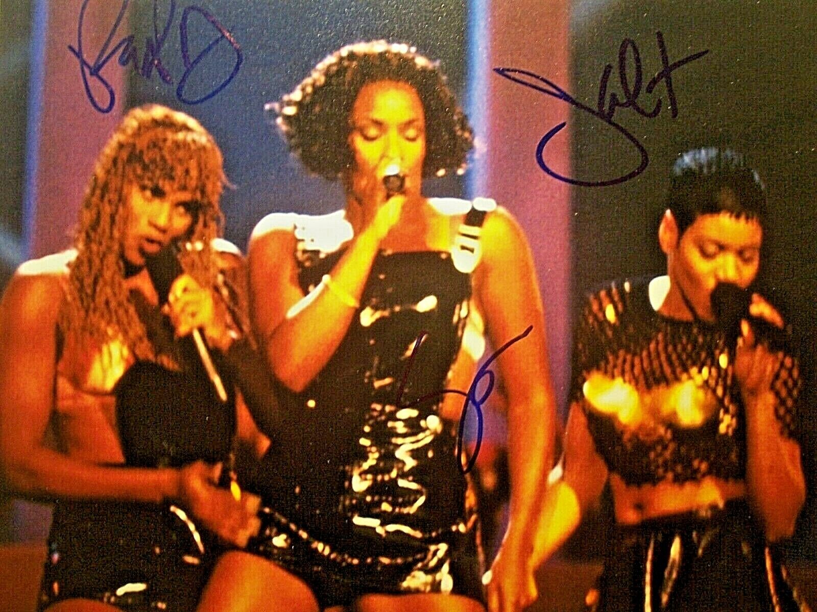 SALT -N- PEPA Hip Hop Legends Signed Autographed 8x10 Picture By 2 RARE