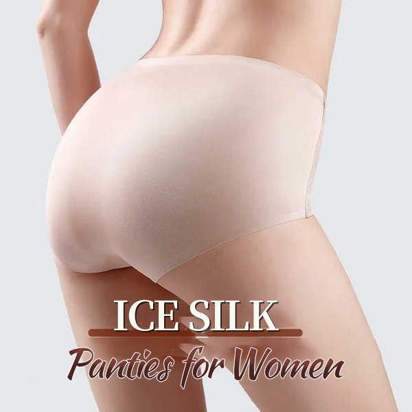Ice silk panties for women