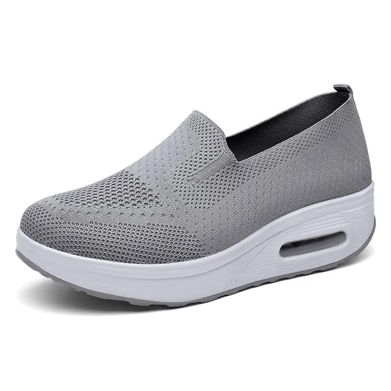 Comfort Fit For Wide Feet Platform Loafers Walking Shoes