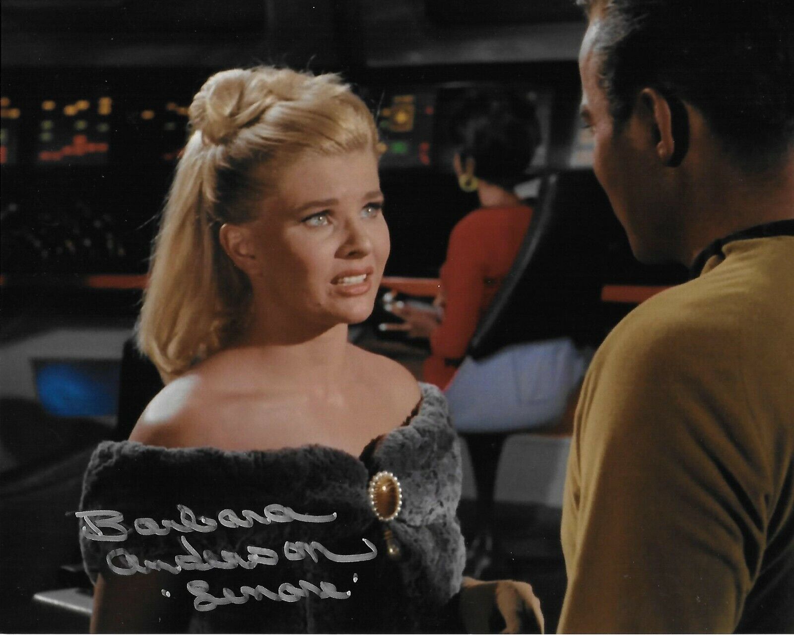 Barbara Anderson Star Trek TOS Original Autographed 8x10 Photo Poster painting #14