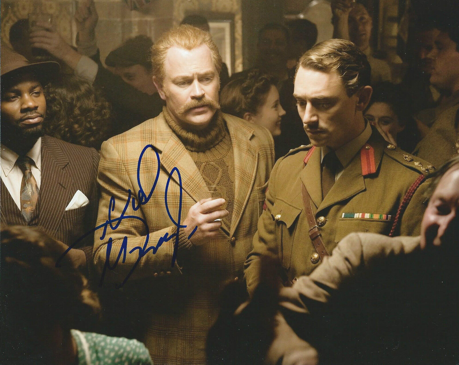 **GFA Captain America Movie *NEAL McDONOUGH* Signed 8x10 Photo Poster painting MH4 COA**