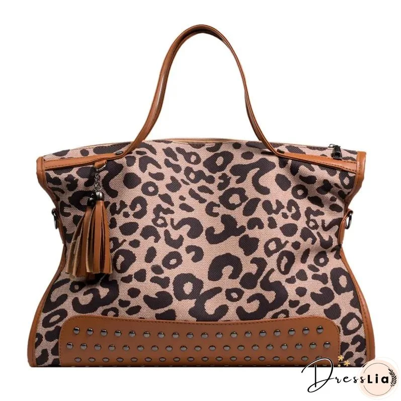 Paziye Female Leopard Bag