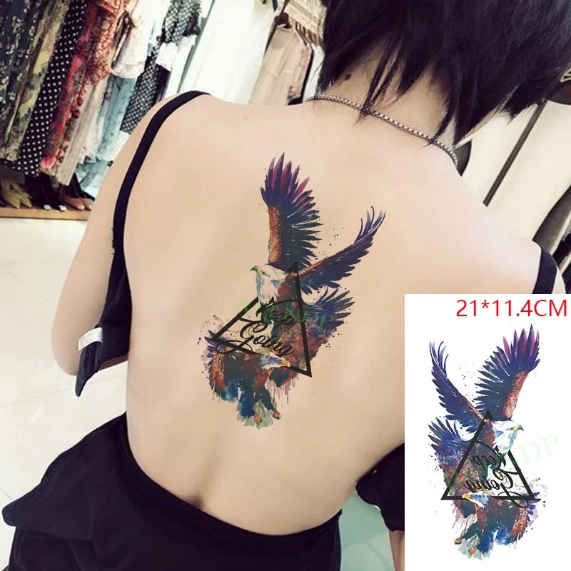 Waterproof Temporary Tattoo Sticker protector of Ancient Egypt Egyptian totem Anubis fake tatto flash tatoo for men women girl
