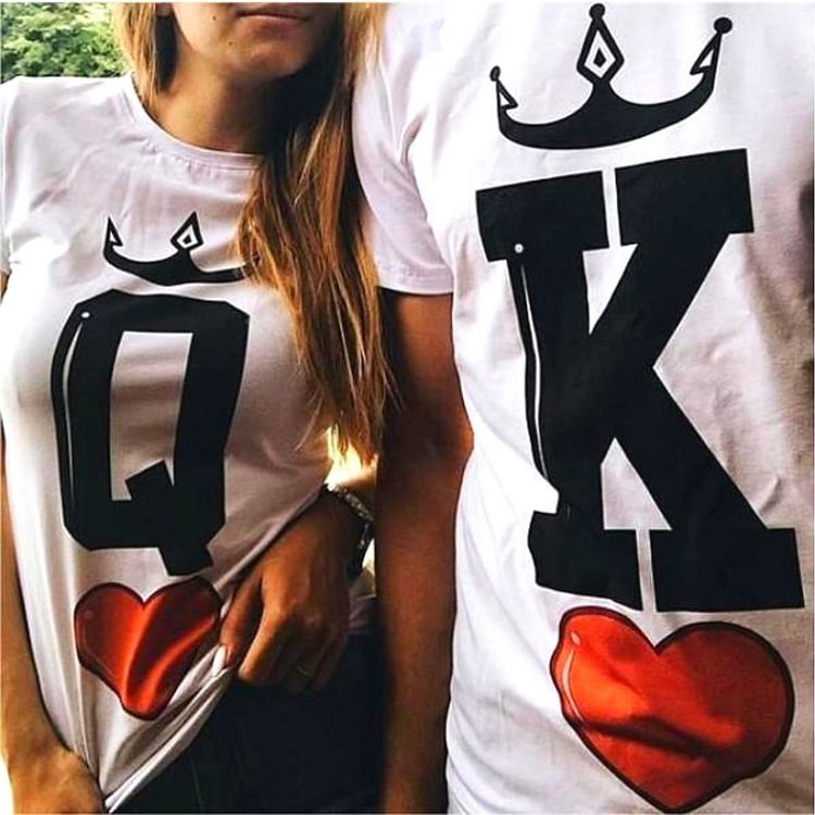 Card King & Queen Shirts2 in 1