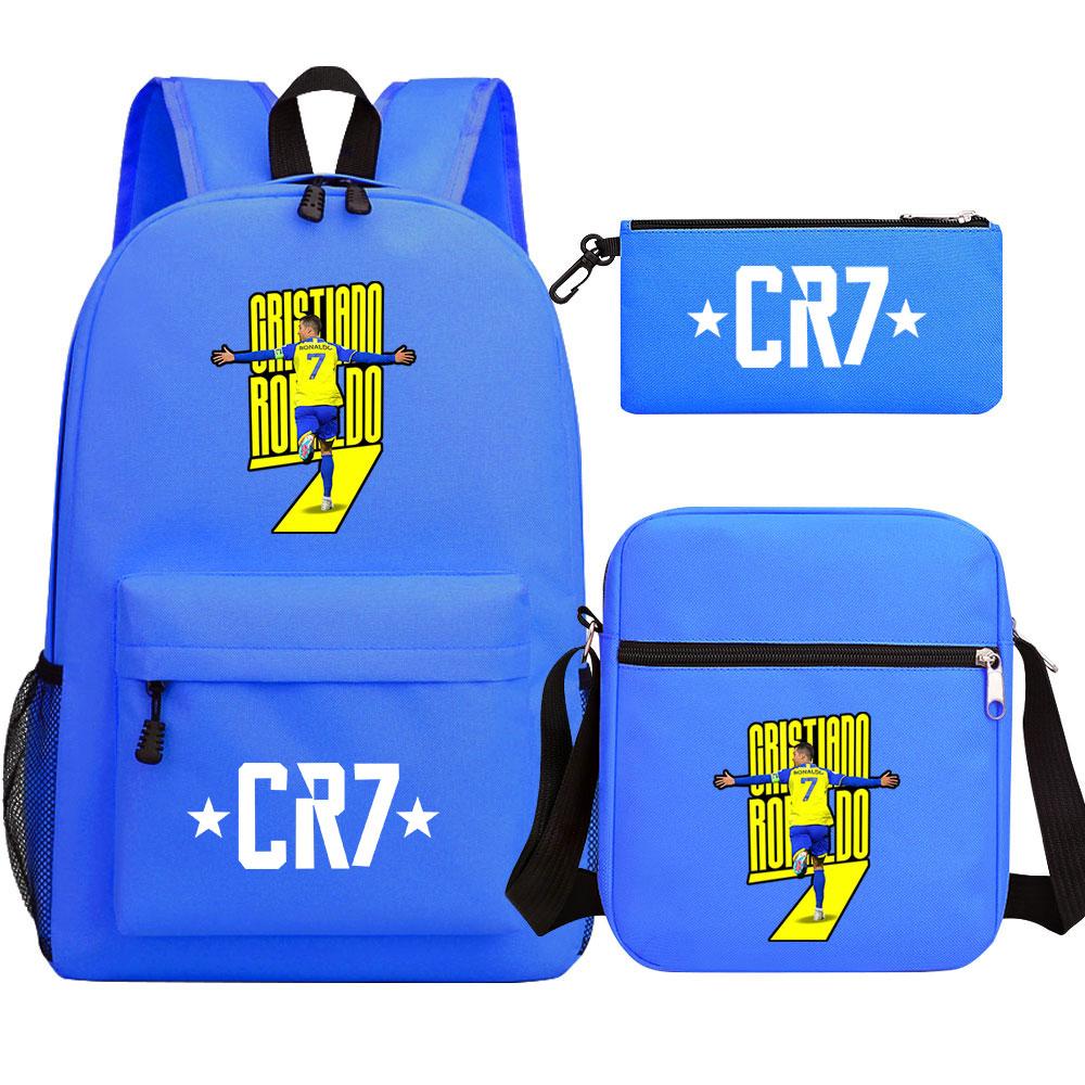 Mayoulove Cristiano Ronaldo Backpack Lightweight Design for School and Outdoor Activities-Mayoulove