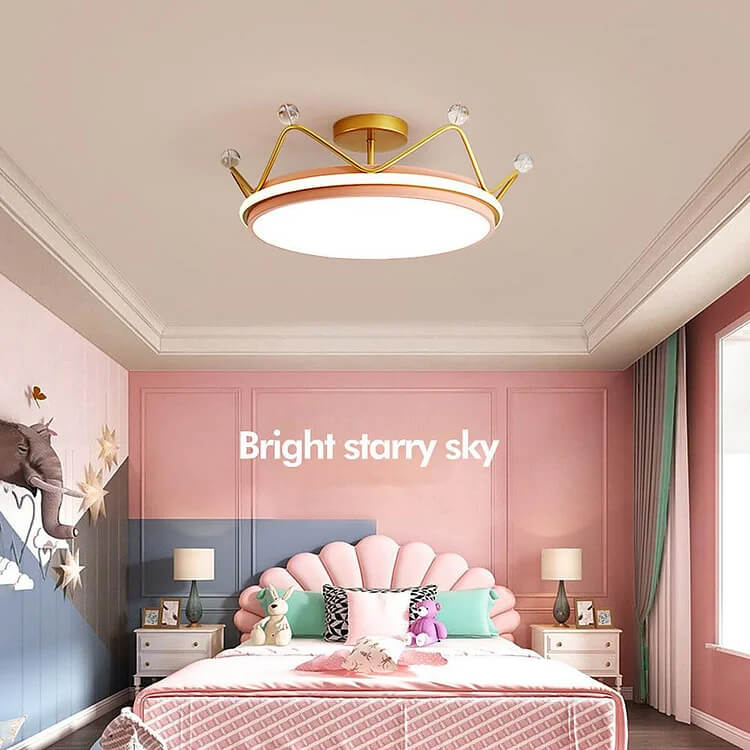 Creative Crown LED Nordic Ceiling Light