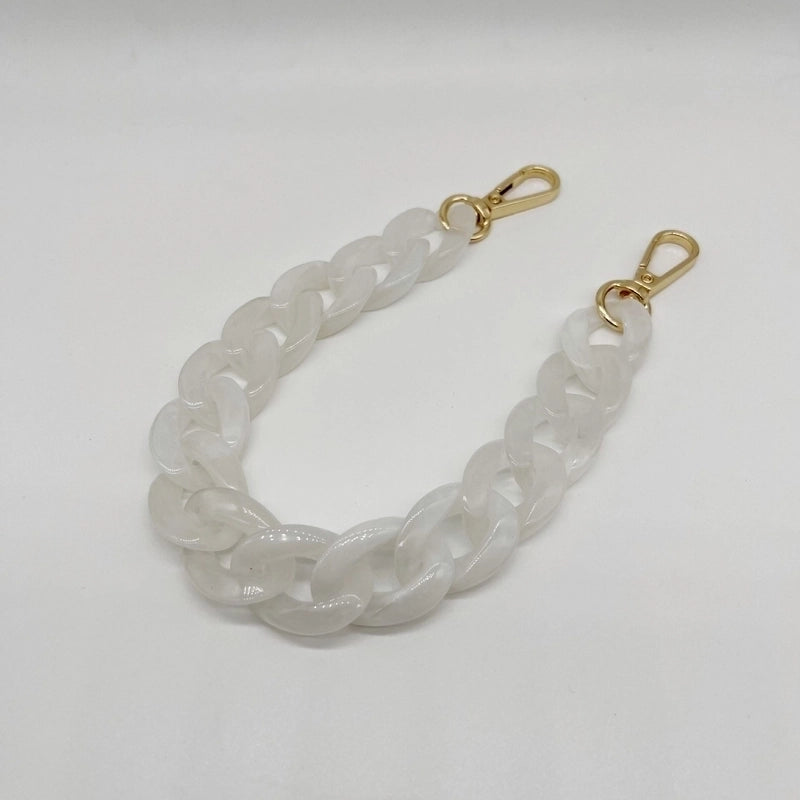 Summer Arylic Solid Color Bag Strap