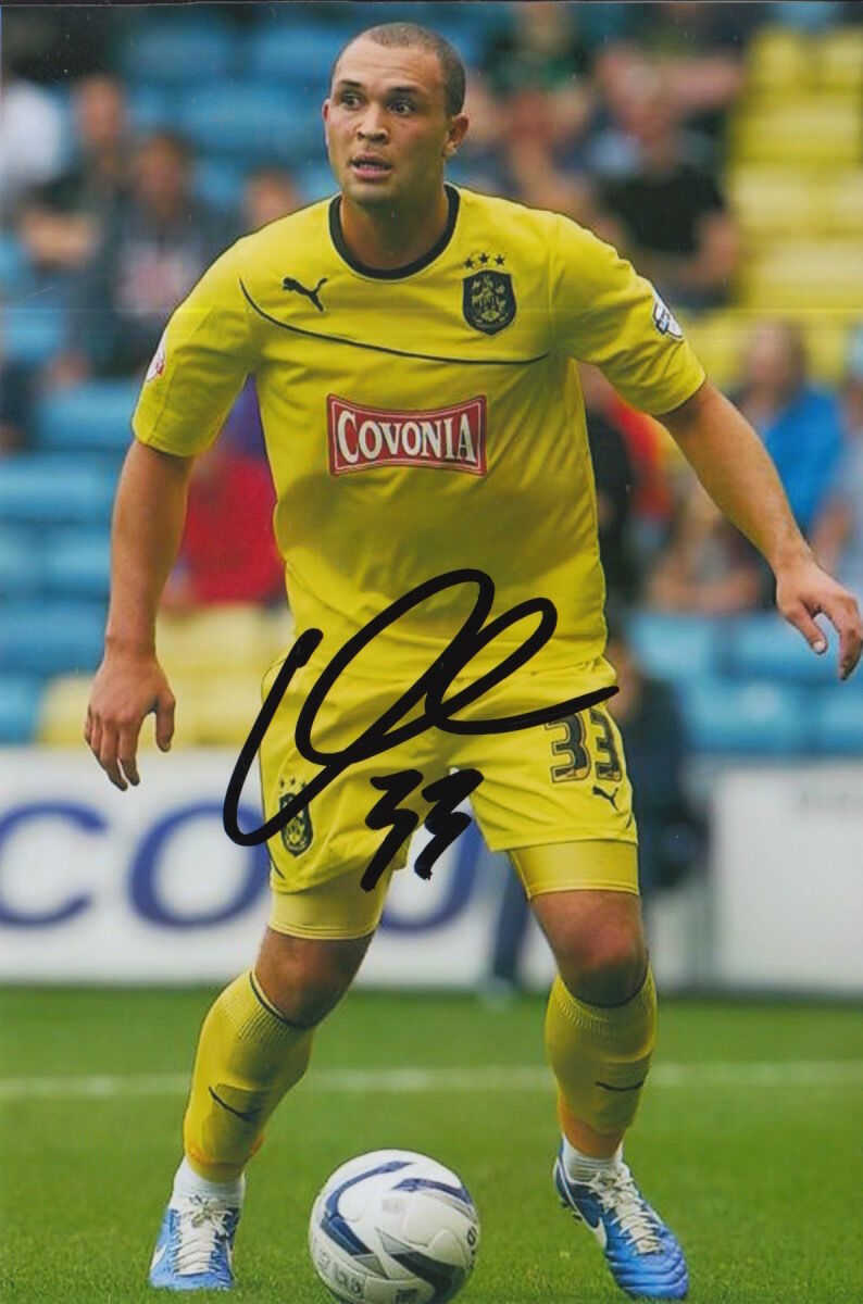 HUDDERSFIELD HAND SIGNED JOEL LYNCH 6X4 Photo Poster painting 1.