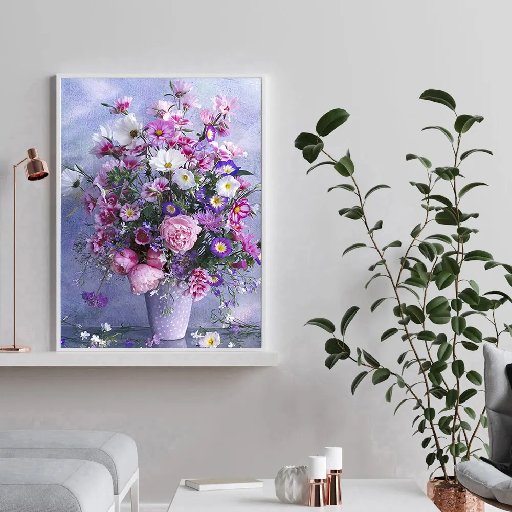 Diamond Painting - Full Round Drill - Flower(30*40cm)