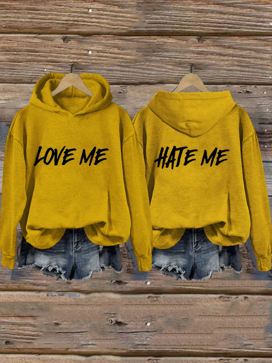 Love Me Hate Me Hoodie