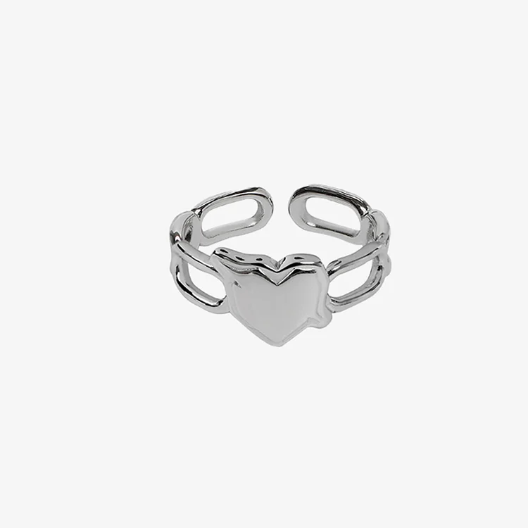 TXT ACT:LOVESICK RING (silver)