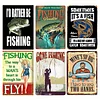 6pcs - Fishing - Vintage Metal Signs(8*12Inch)