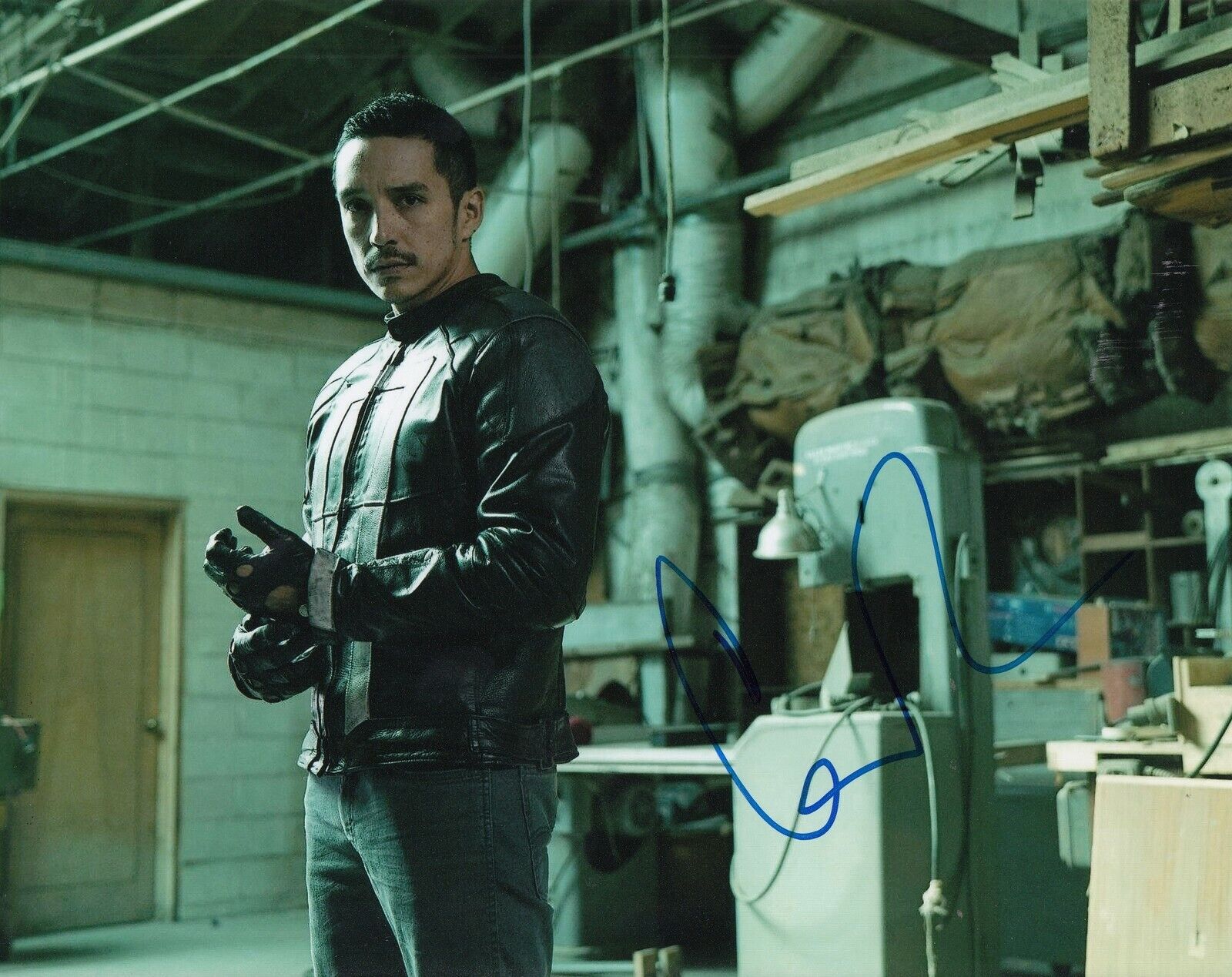 GABRIEL LUNA signed (AGENTS OF S.H.I.E.L.D.) 8X10 Photo Poster painting *Ghost Rider* W/COA #4