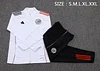 25/26 ajax white long zipper Training Jacket Set