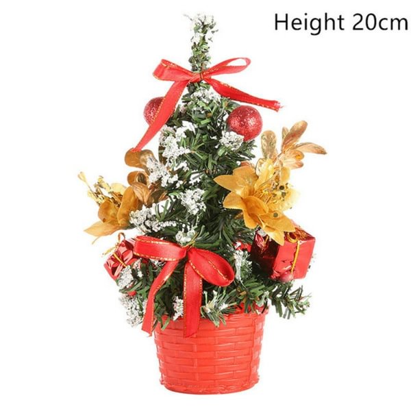 Tabletop Artificial Small Mini Christmas Tree With Led Lights Ornaments Xmas Uk - Shop Trendy Women's Fashion | TeeYours