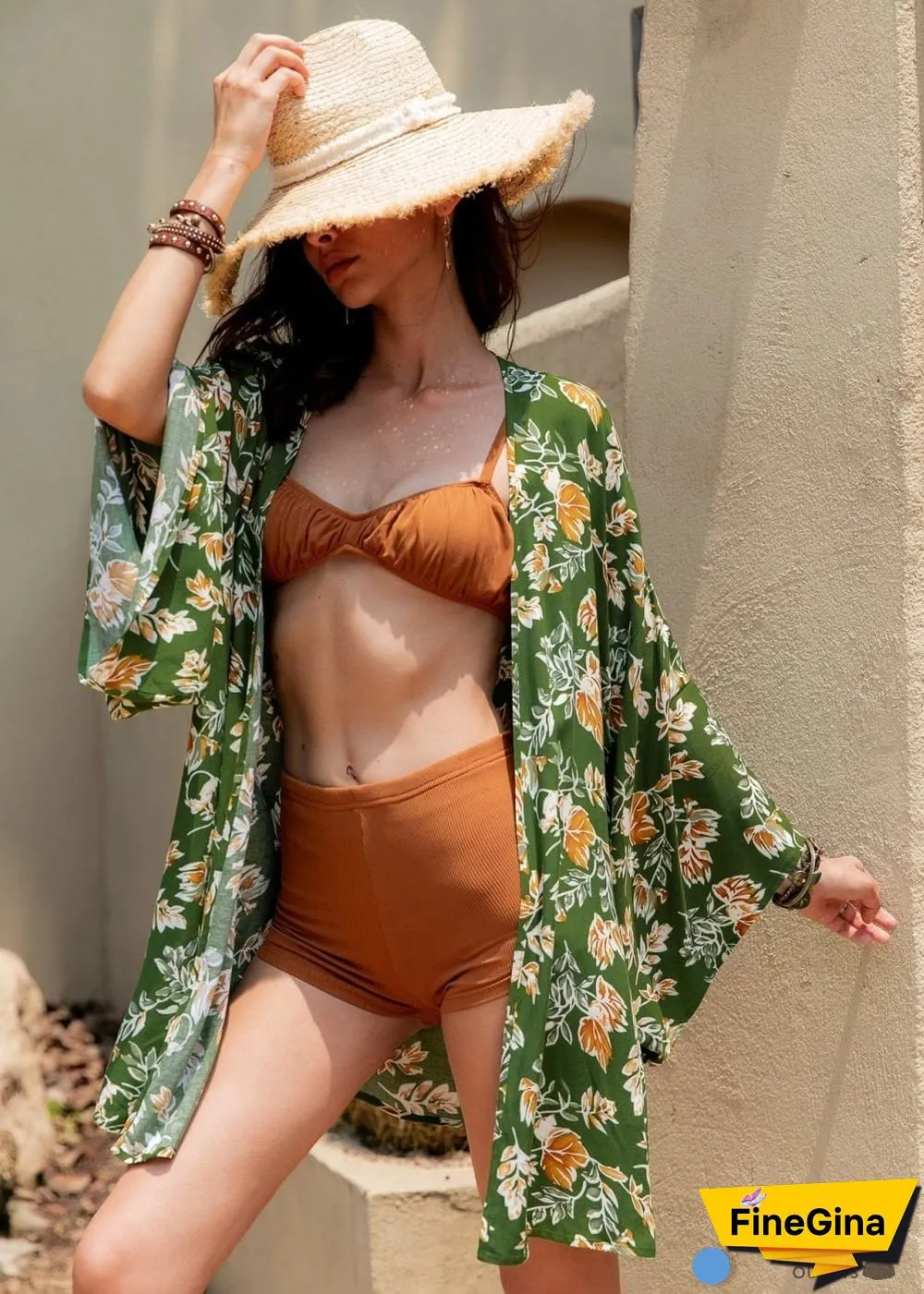 Women's Chic Iesha Boho Kimono Dress