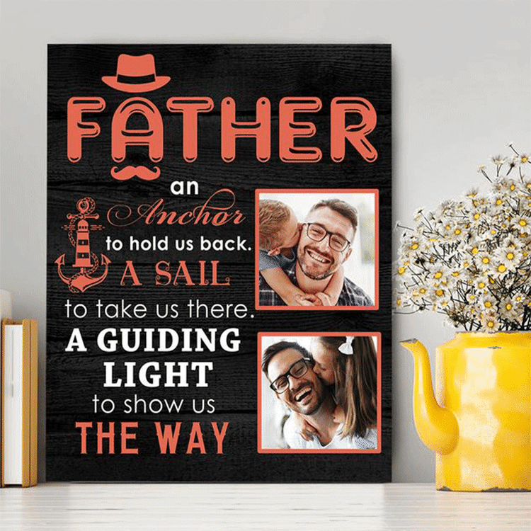 Personalised Wooden Photo Frame with Picture Gift