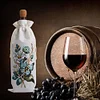 DIY Diamond Painting Wine Bags Diamond Art Liquor Bottle Covers Kit (Flowers)