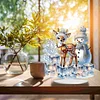 Diamond Painting Acrylic Snowman Desktop Ornaments Kit