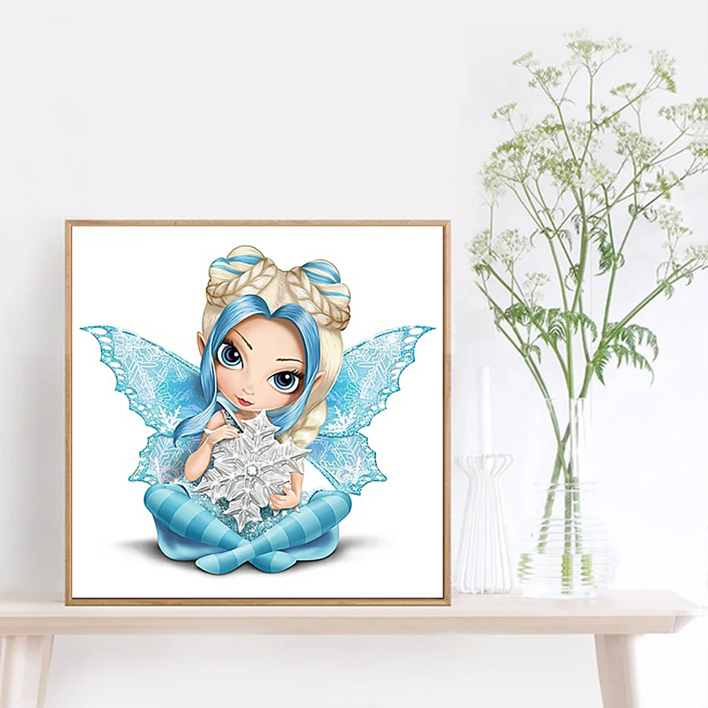 Full Round Diamond Painting 40*40cm - Big Eyes Doll