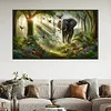 (75*45cm)Forest Animals - Round AB Drill Diamond Painting