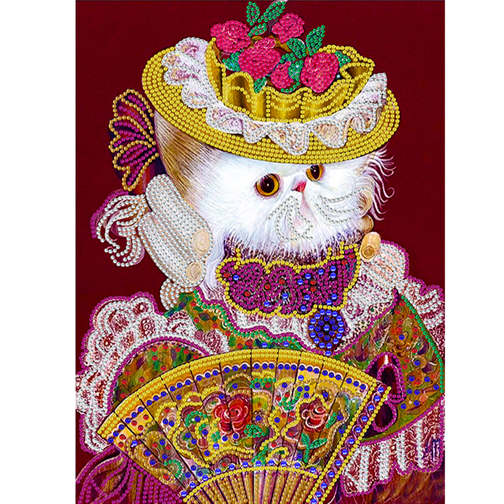 

Cat - Special Shaped Diamond Painting - 30*40CM, 501 Original