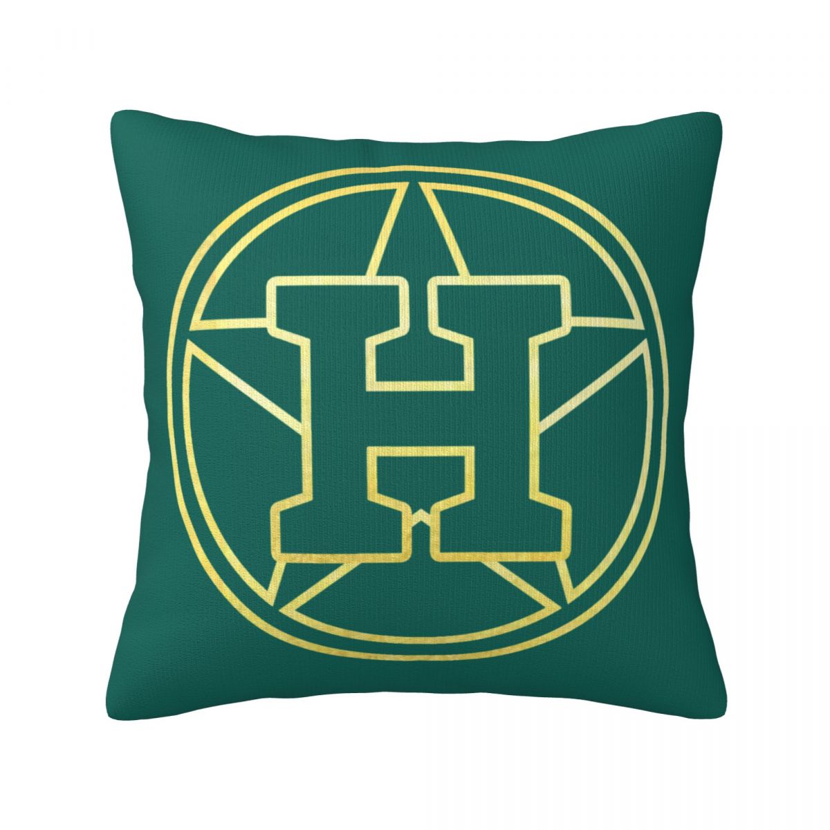 Houston Astros St Patrick's Day Throw Pillows 18 x 18 inch