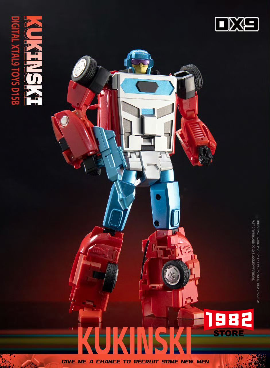 DIGITALXTAL9 TOYS D15B DX9 KUKINSKI Transformers Model Action Figure collection