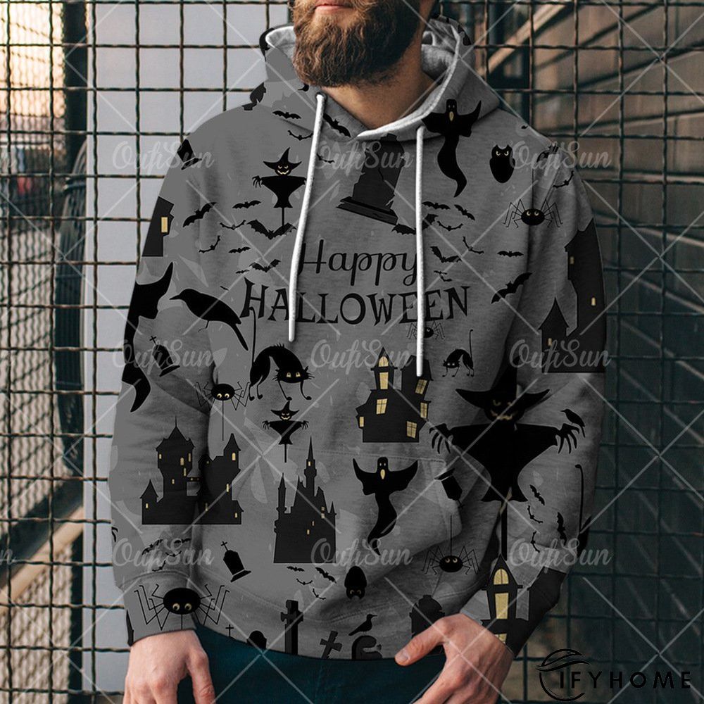 Men's animal print casual sweatshirt | IFYHOME