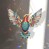 DIY Hummingbird Diamond Painting Pendant（Single-Sided）