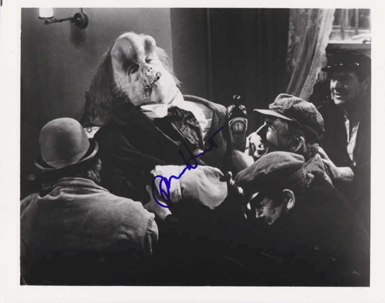 John Hurt (d. 2017) Signed Autographed The Elephant Man