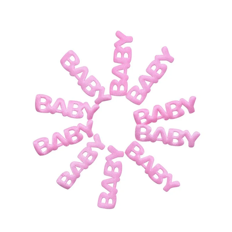 100Pcs Blue Pink Baby Shower Table Confetti Kids Birthday Party Footprint Pacifier Sprinkles Baby Shower Boy Girl Decoration