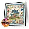 Diamond Painting-DIY Full Round Drill House(40*40CM)