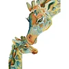 (Stamped/Counted) Giraffe-14CT Cross Stitch 42*55cm/16.54*21.65in(Brand)